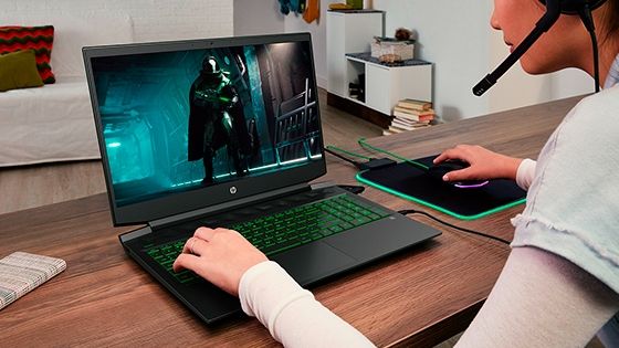 Notebook HP Pavilion Gaming 16-a0004la con procesador intel de 10ª Generación