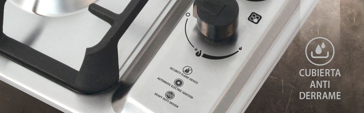 Encimera a Gas 4Q Security Sindelen 