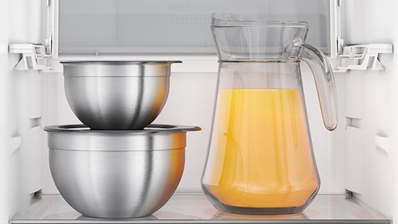 Retractable Shelf (Bandeja retráctil) con el refrigerador Frost Free Bottom Freezer DB60S 322L