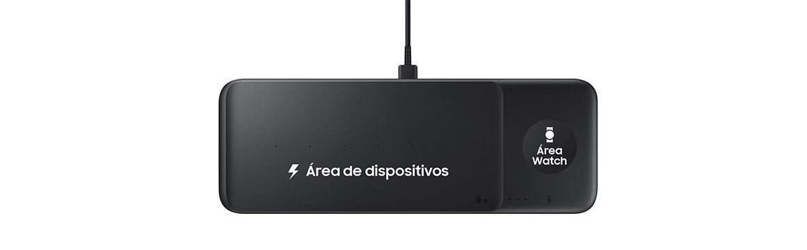 Samsung Cargador Inalámbrico Trio 2020 Negro