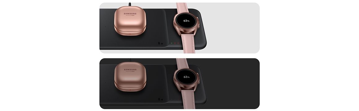 Samsung Cargador Inalámbrico Trio 2020 Negro