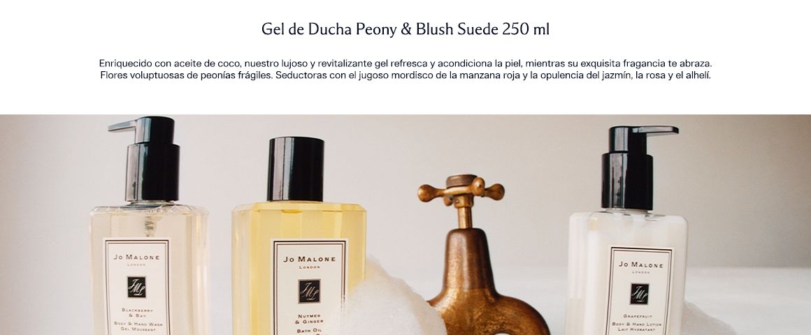 Gel de Ducha Peony & Blush Suede 250 ml