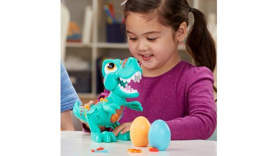 Rex el dino glotón de Play-Doh