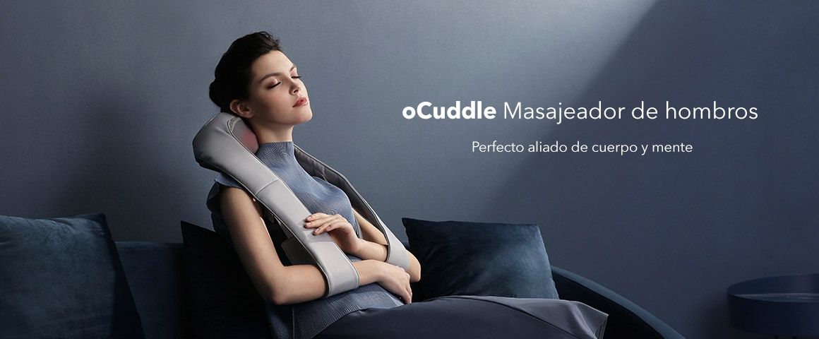 Naipo Masajeador de Cuello Espalda con Calor Ajustable Cuddle-C1