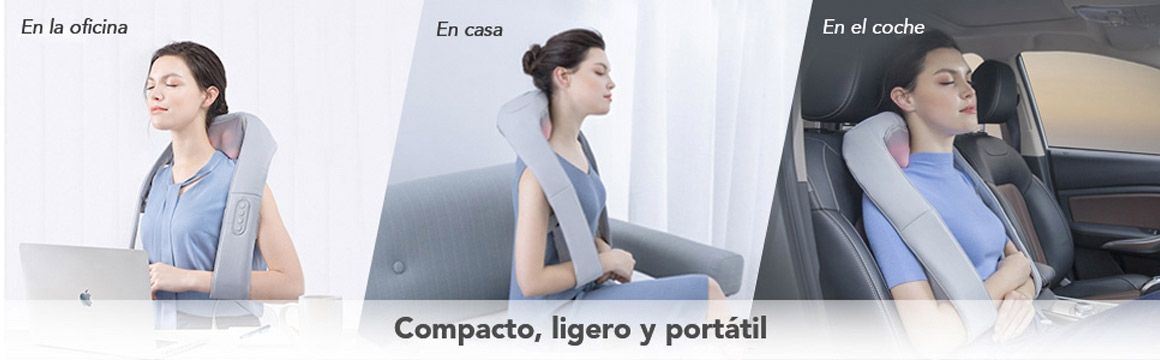 Una sensación de calma con el masajeador Naipo