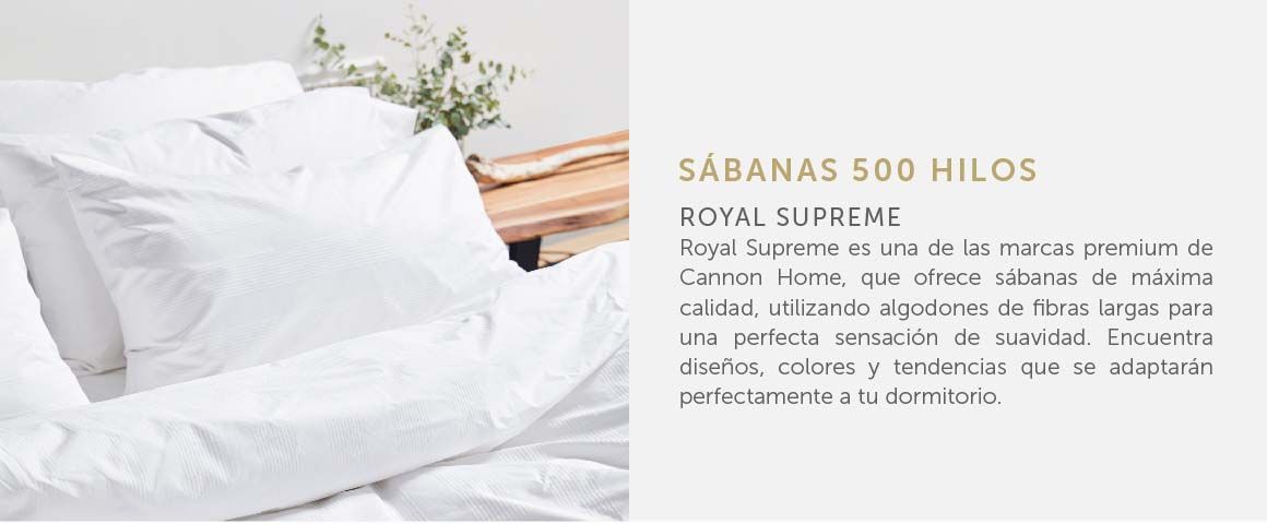 Sábanas de alto hilaje