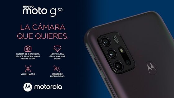 nuevo moto G30