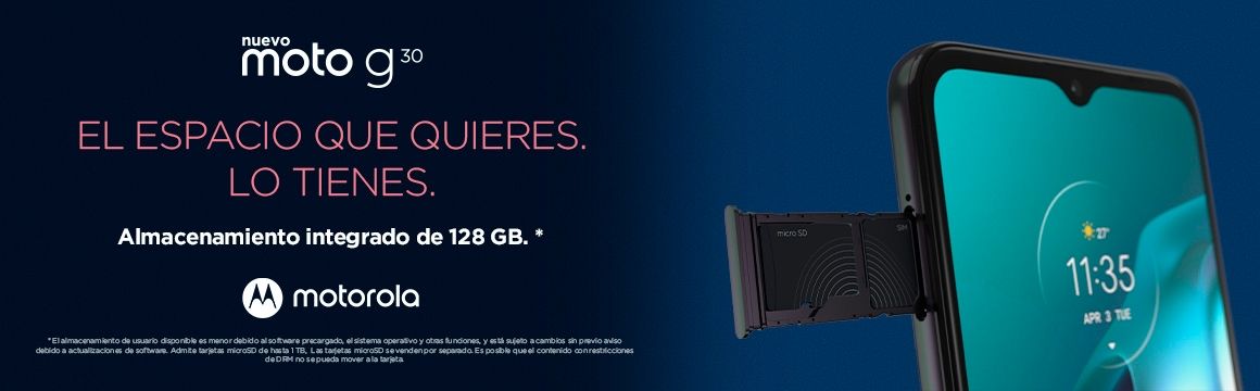 nuevo moto G30