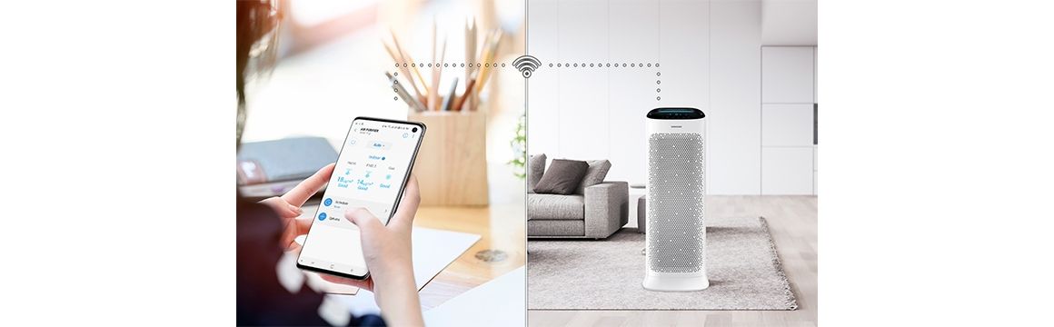 Samsung Purificador de Aire con filtro HEPA, 90 ¿