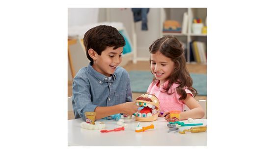 El dentista bromista de Play-Doh