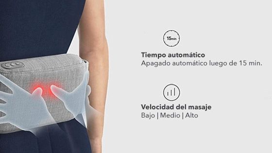 Así funciona el masajeador