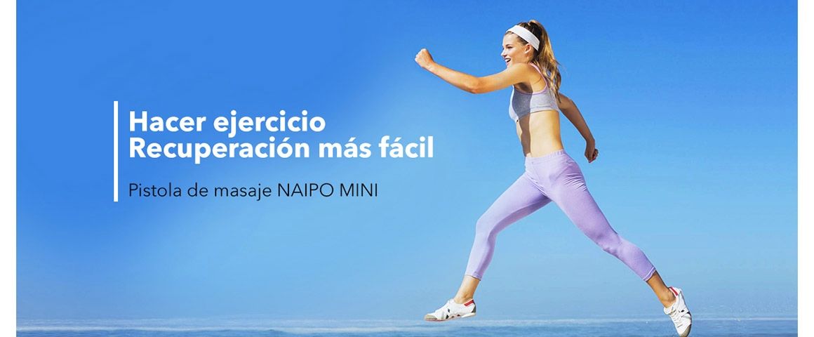 Pistola de masaje recargable con vibración