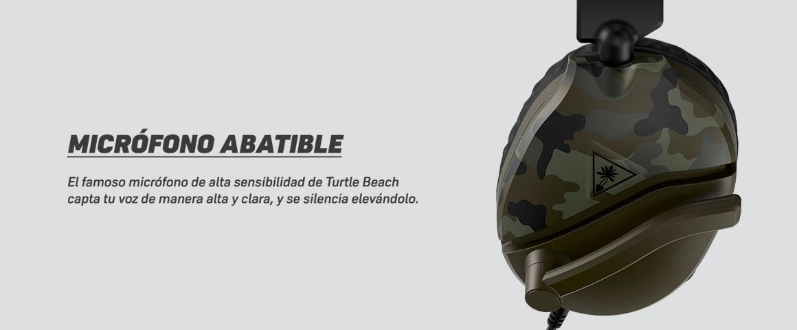 AUDI¿FONO GAMER EARFORCE RECON 70 PS4 PS5 GREEN CAMO