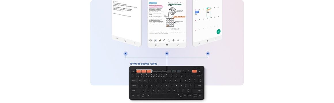 Samsung Smart Keyboard Trio 500 Negro
