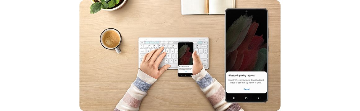 Samsung Smart Keyboard Trio 500 Negro