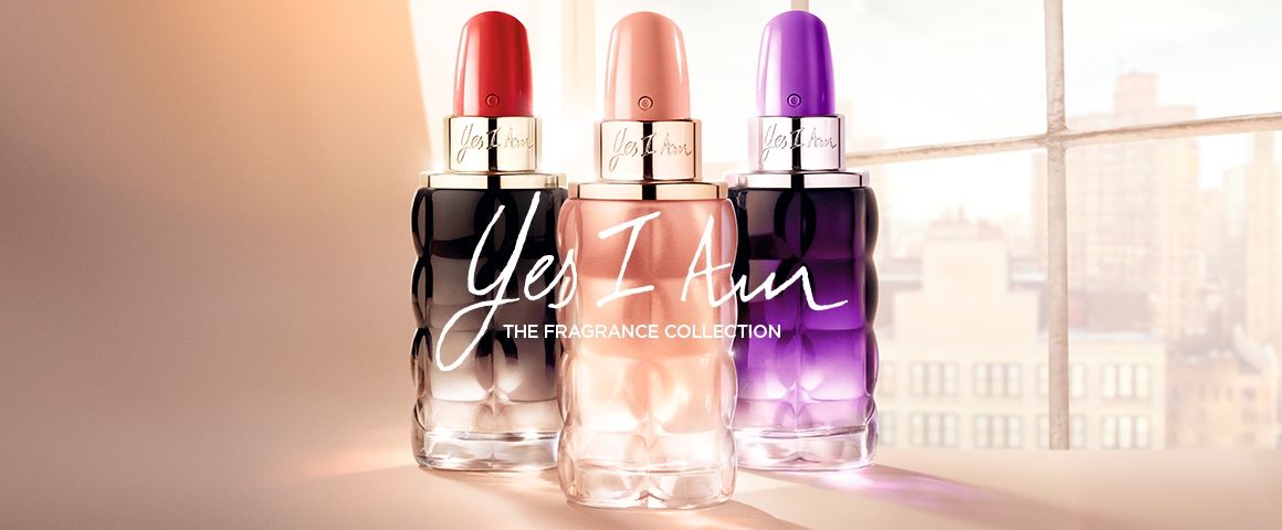 Cacharel lanzamiento Yes I AM Glorious rosado damasco rouge rush rouge regalo mama perfume niña mujer