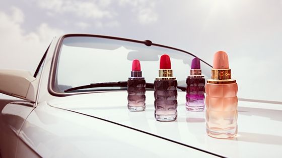 Cacharel lanzamiento Yes I AM Glorious rosado damasco rouge rush rouge regalo mama perfume niña mujer