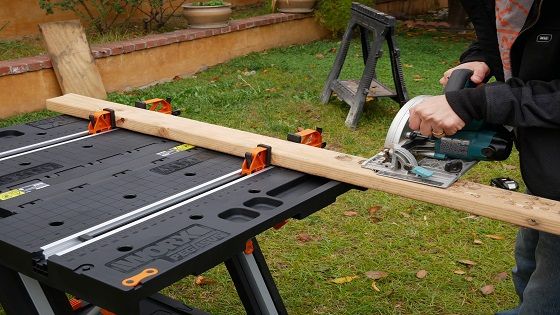 Mesa de trabajo plegable Worx