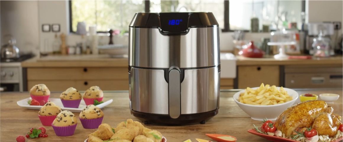 Freidora de Aire Easy Fry Deluxe 4,2L