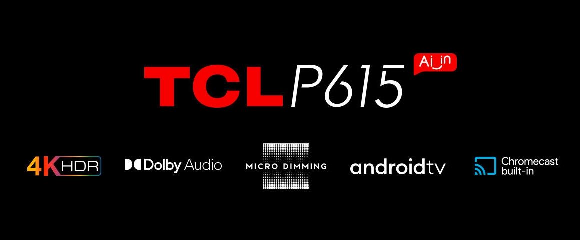 LED 43 TCL 43P615 4K UHD Smart TV Android