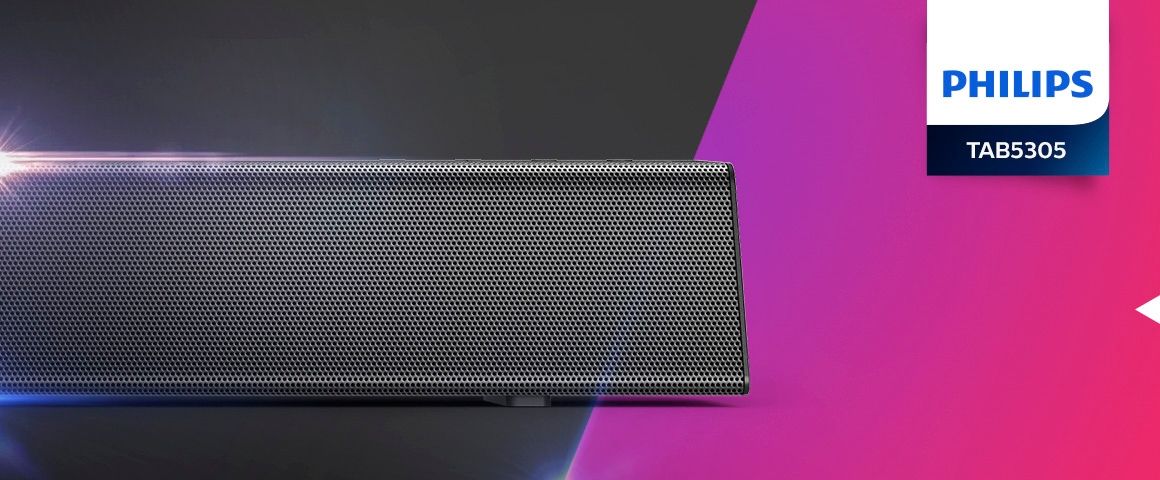 TAB5305 SOUNDBAR 2.1 SUBWOOFER PHILIPS AUDIO