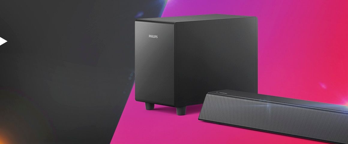 TAB5305 SOUNDBAR 2.1 SUBWOOFER PHILIPS AUDIO