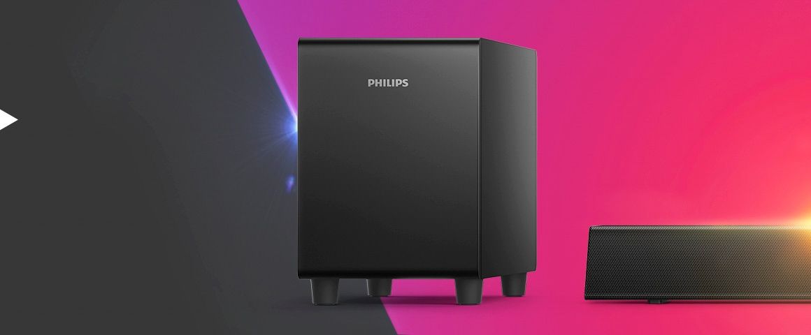 TAB5305 SOUNDBAR 2.1 SUBWOOFER PHILIPS AUDIO