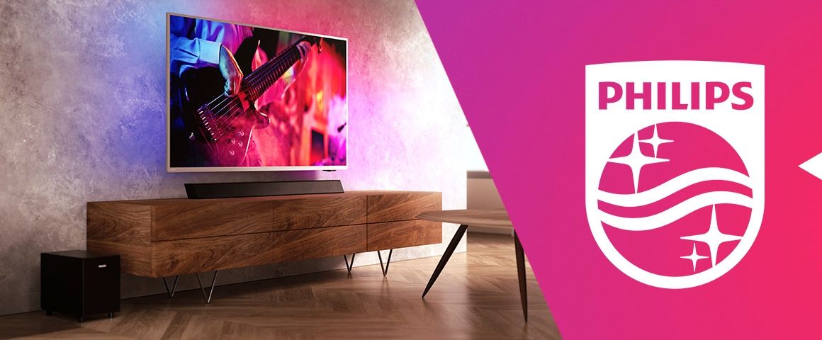TAB5305 SOUNDBAR 2.1 SUBWOOFER PHILIPS AUDIO