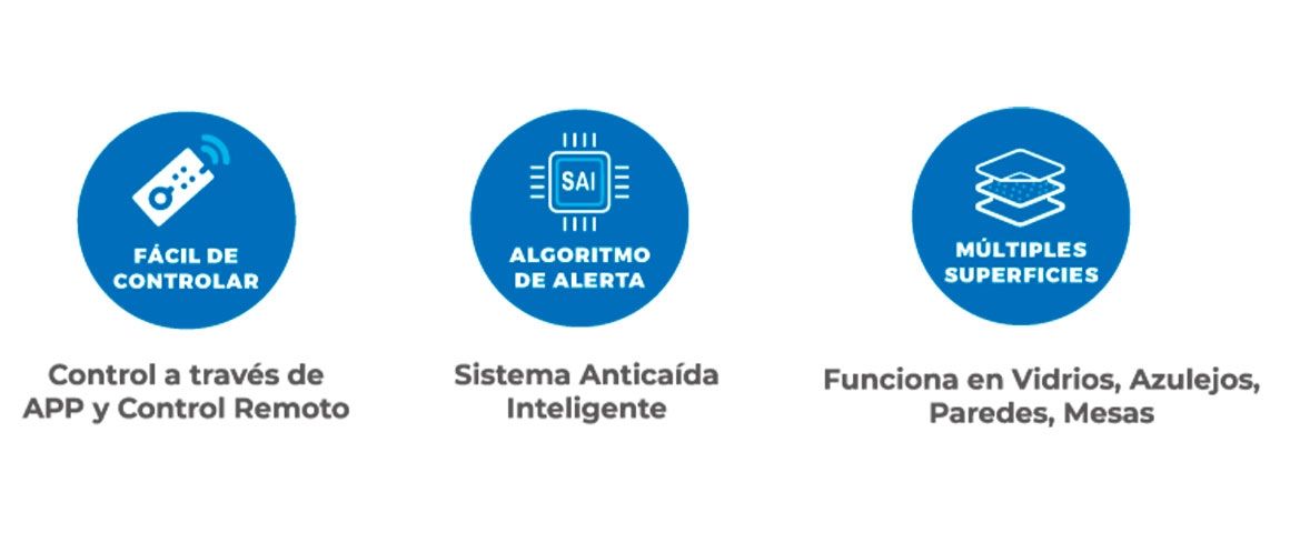ROBOT LIMPIAVIDRIOS MADO SPRAY PLUS