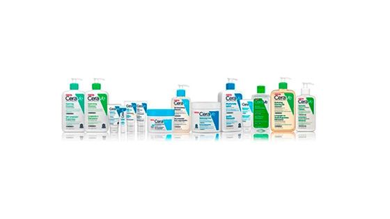 Banner de bodegón. Productos CeraVe