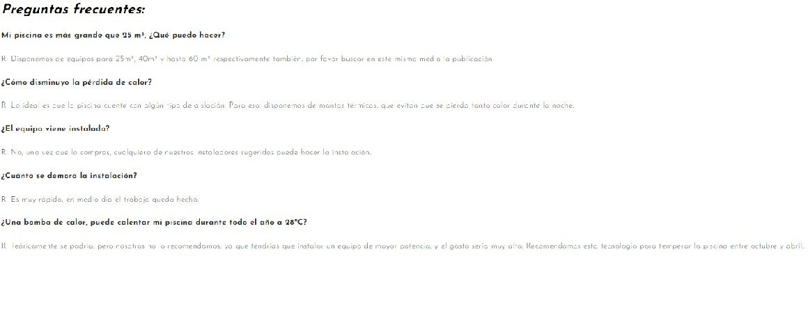 Preguntas Frecuentes
