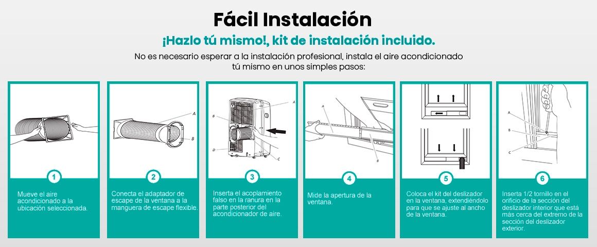 Fácil Instalación