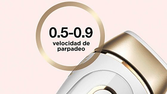 Velocidad de Parpadeo: 0,5 a 0,9