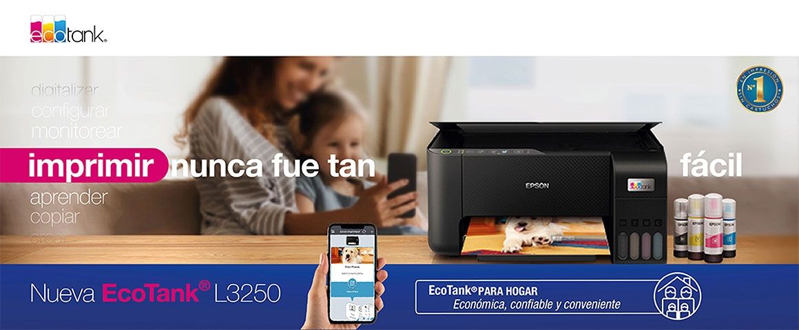 Multifuncional Inalámbrica Ecotank L3250
