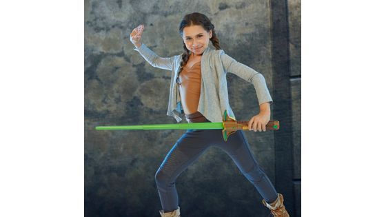 Star Wars Lightsaber Forge Sable de luz de Yoda
