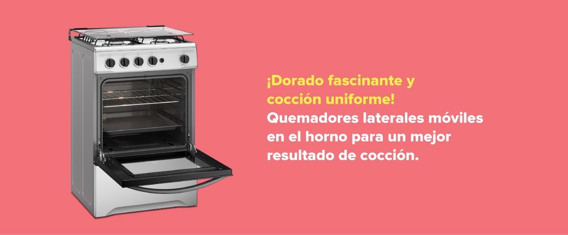 Dorado fascinante y cocción uniforme