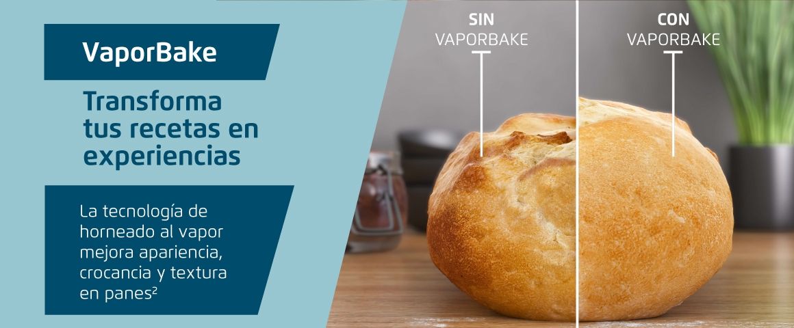 VaporBake. Transforma tus recetas en experiencias