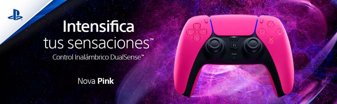 CONTROL INALÁMBRICO DUALSENSE NOVA PINK