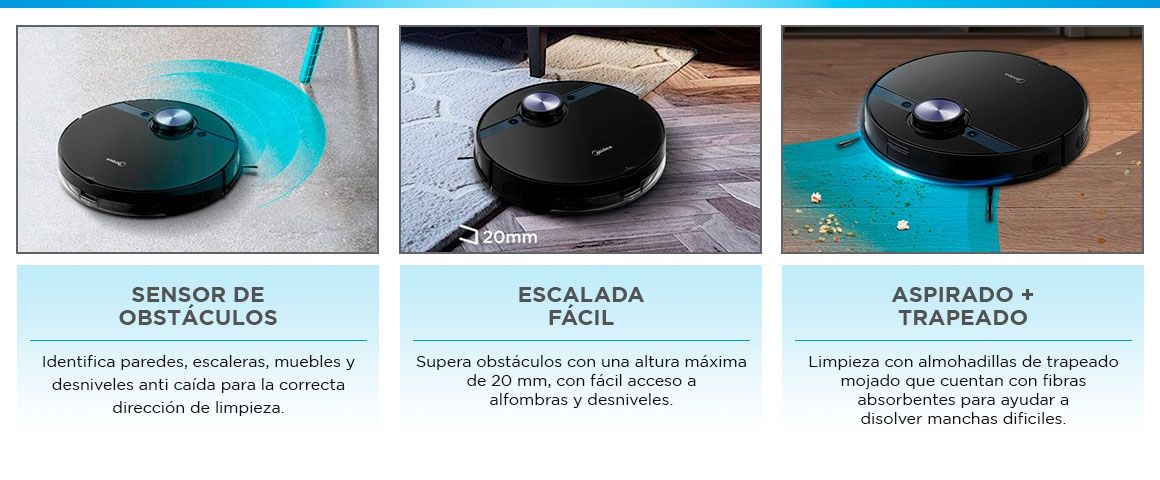Aspiradora robot Midea