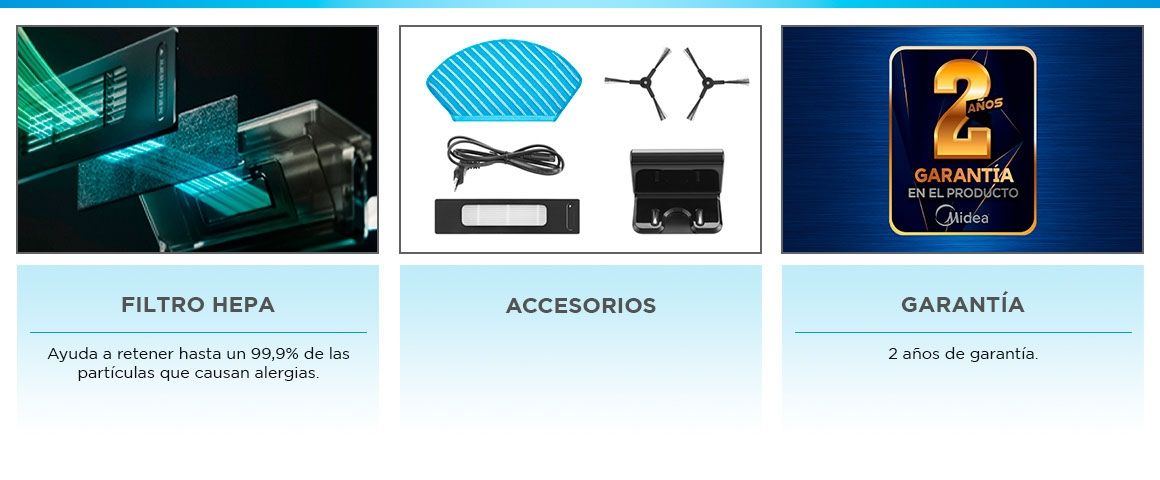 Aspiradora robot Midea