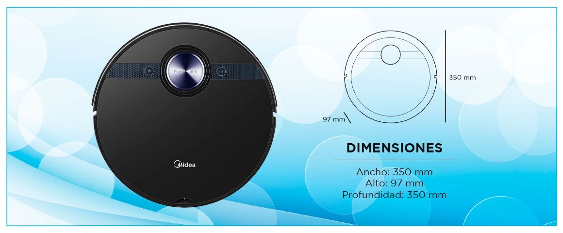 Aspiradora robot Midea