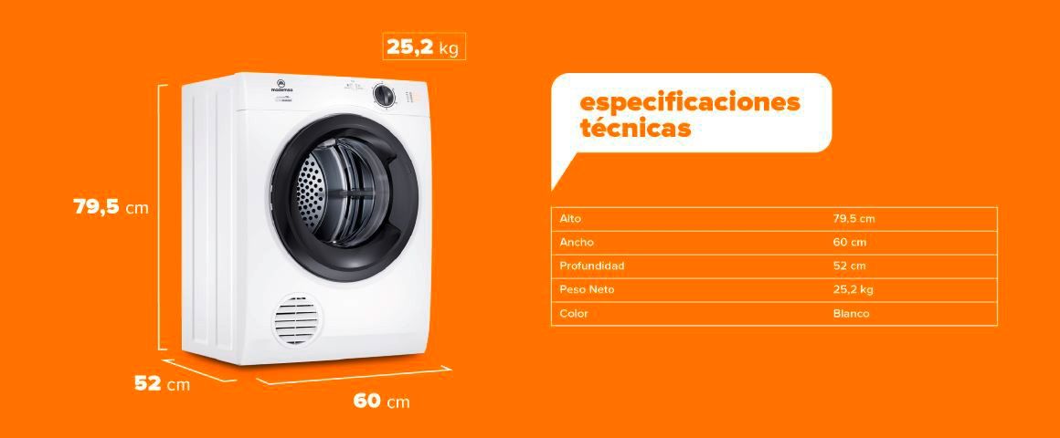especificaciones técnicas
