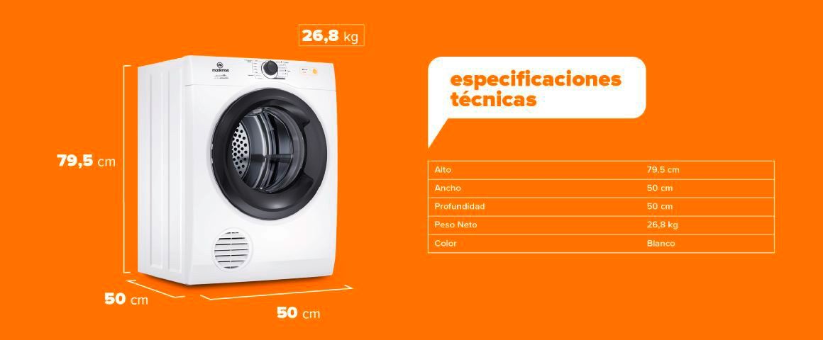 especificaciones técnicas