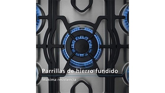 Parrillas en hierro fundido