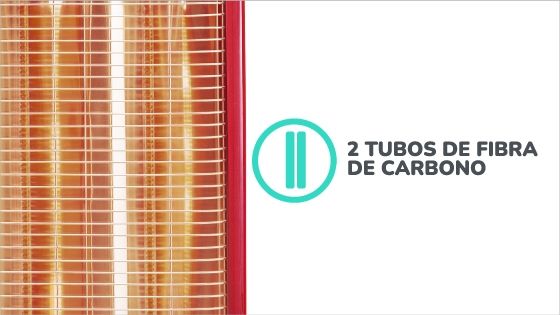 Estufa fibra carbono