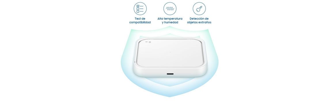 Samsung Cargador inalámbrico súper rápido, 15 W, EP-P2400TBEGWW