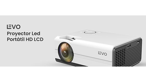 Proyector Led Portátil HD LCD Levo