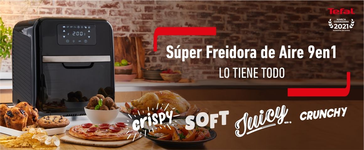 Súper Freidora de Aire 11 Litros 9 en 1