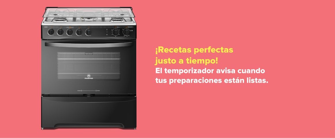 Recetas perfectas justo a tiempo. 