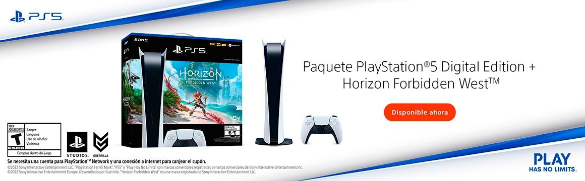 PLAYSTATION®5 DIGITAL EDITION +  HORIZON FORBIDDEN WEST¿